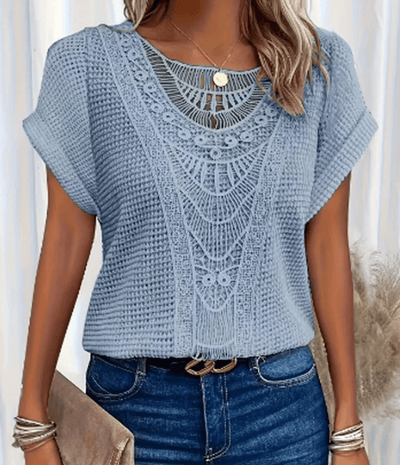 Karin | Elegante Bluse im Ibiza-Stil