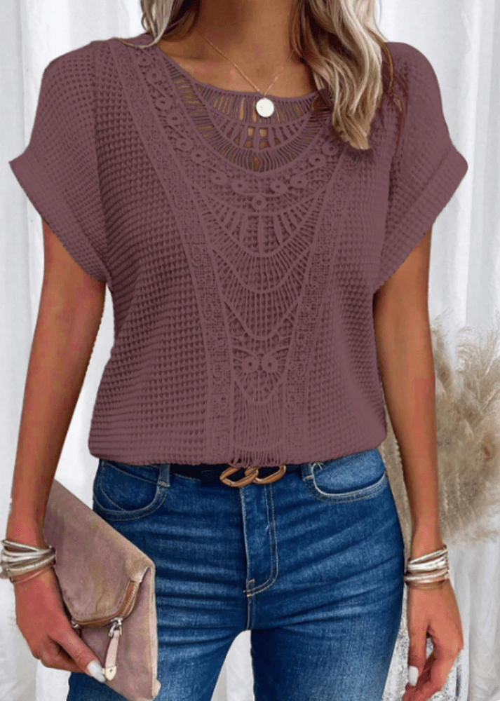 Karin | Elegante Bluse im Ibiza-Stil