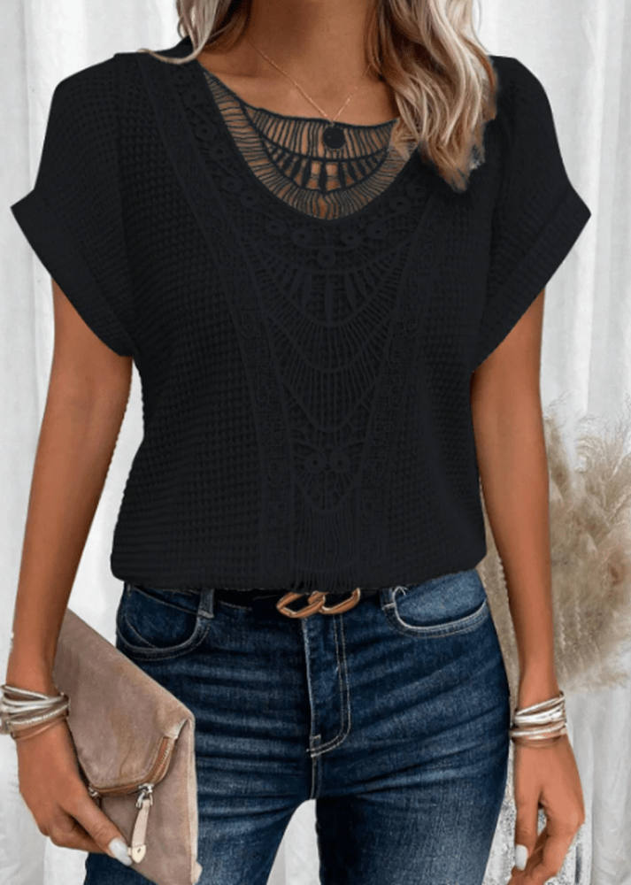 Karin | Elegante Bluse im Ibiza-Stil